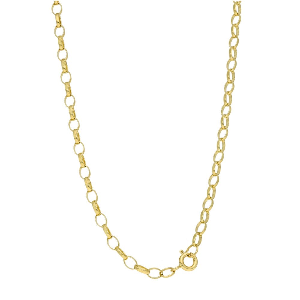 9ct Yellow Gold 18" Belcher Chain - 5.3g