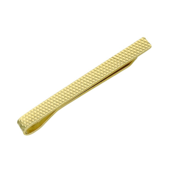 Mens 9ct Yellow Gold Tie Slide - 4.0g