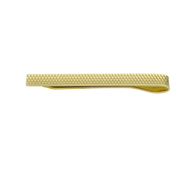 Mens 9ct Yellow Gold Tie Slide - 4.0g