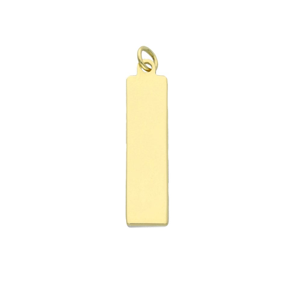 9ct Yellow Gold Ingot Pendant - 4.9g