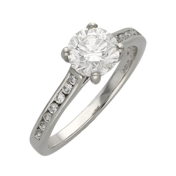 Ladies 18ct White Gold 1.20ct Diamond Engagement Ring
