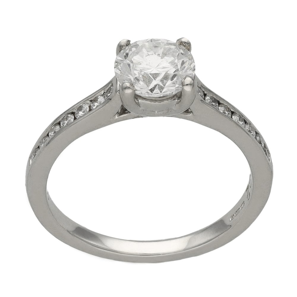 Ladies 18ct White Gold 1.20ct Diamond Engagement Ring