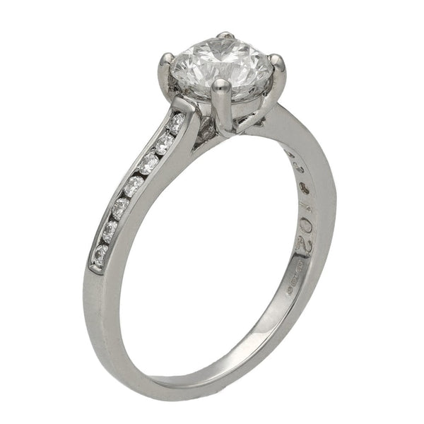 Ladies 18ct White Gold 1.20ct Diamond Engagement Ring