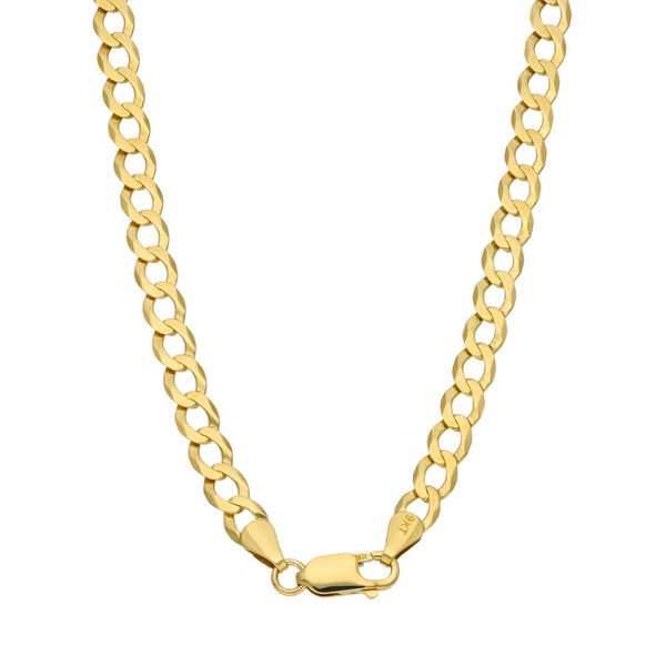 9ct Yellow Gold 20" Curb Chain - 13.8g