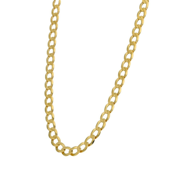 9ct Yellow Gold 20" Curb Chain - 13.8g