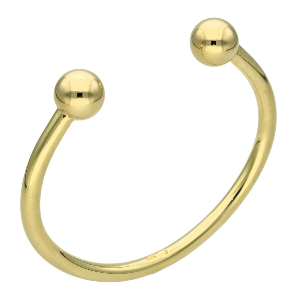 9ct Yellow Gold Torque Bangle - 30.0g