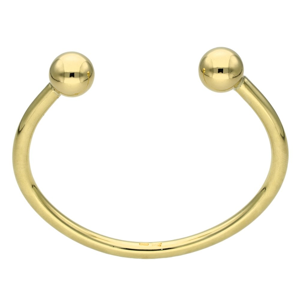 9ct Yellow Gold Torque Bangle - 30.0g