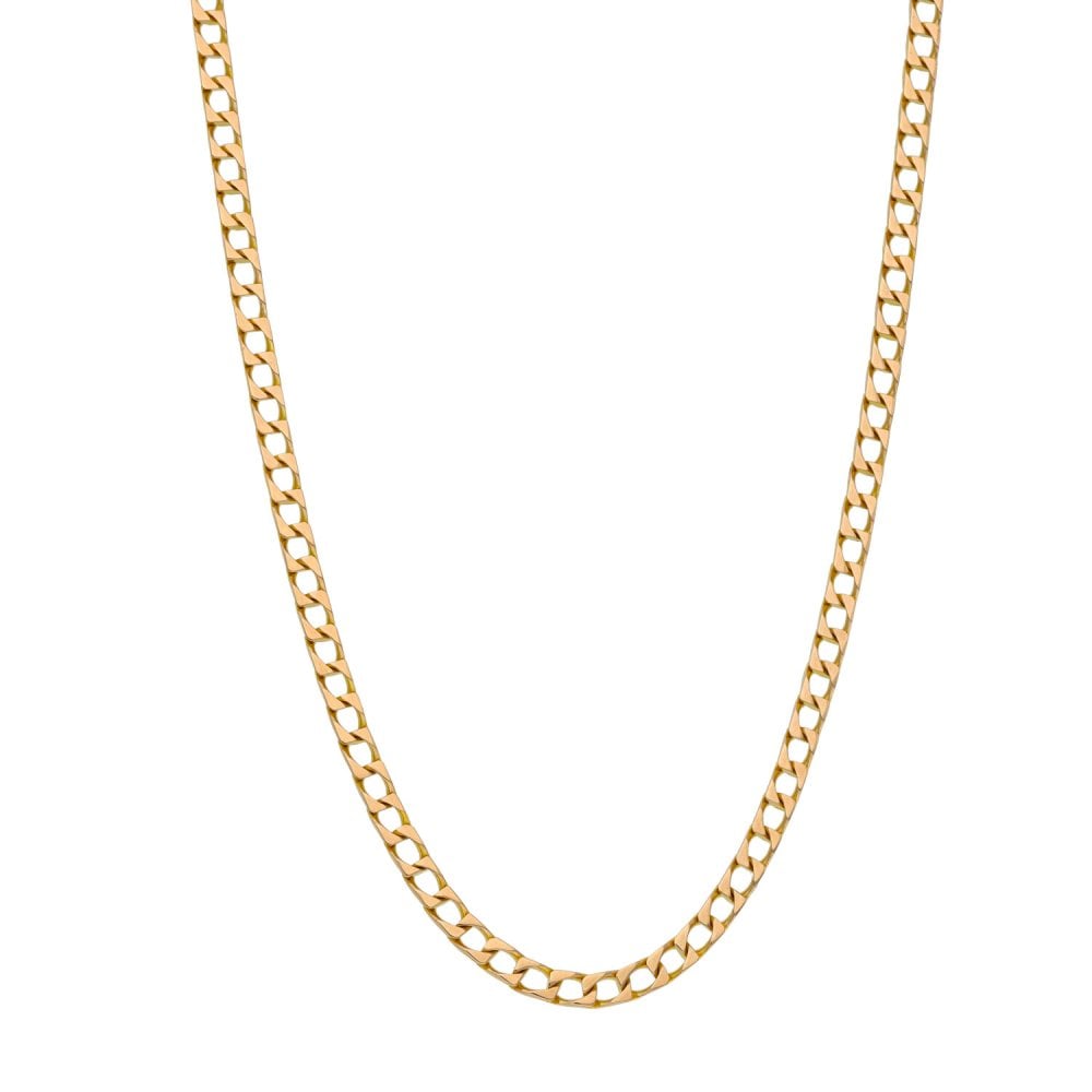 9ct Yellow Gold 24" Curb Chain - 10.1g
