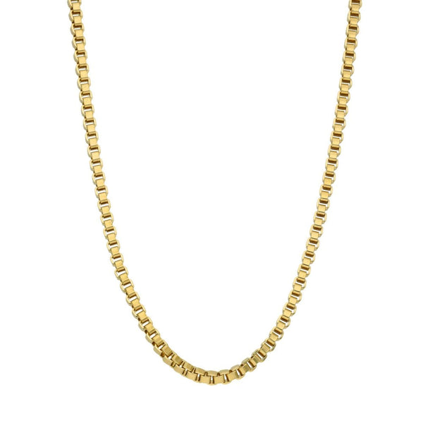 9ct Yellow Gold 22" Box Chain - 18.8g