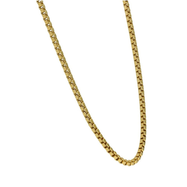 9ct Yellow Gold 22" Box Chain - 18.8g