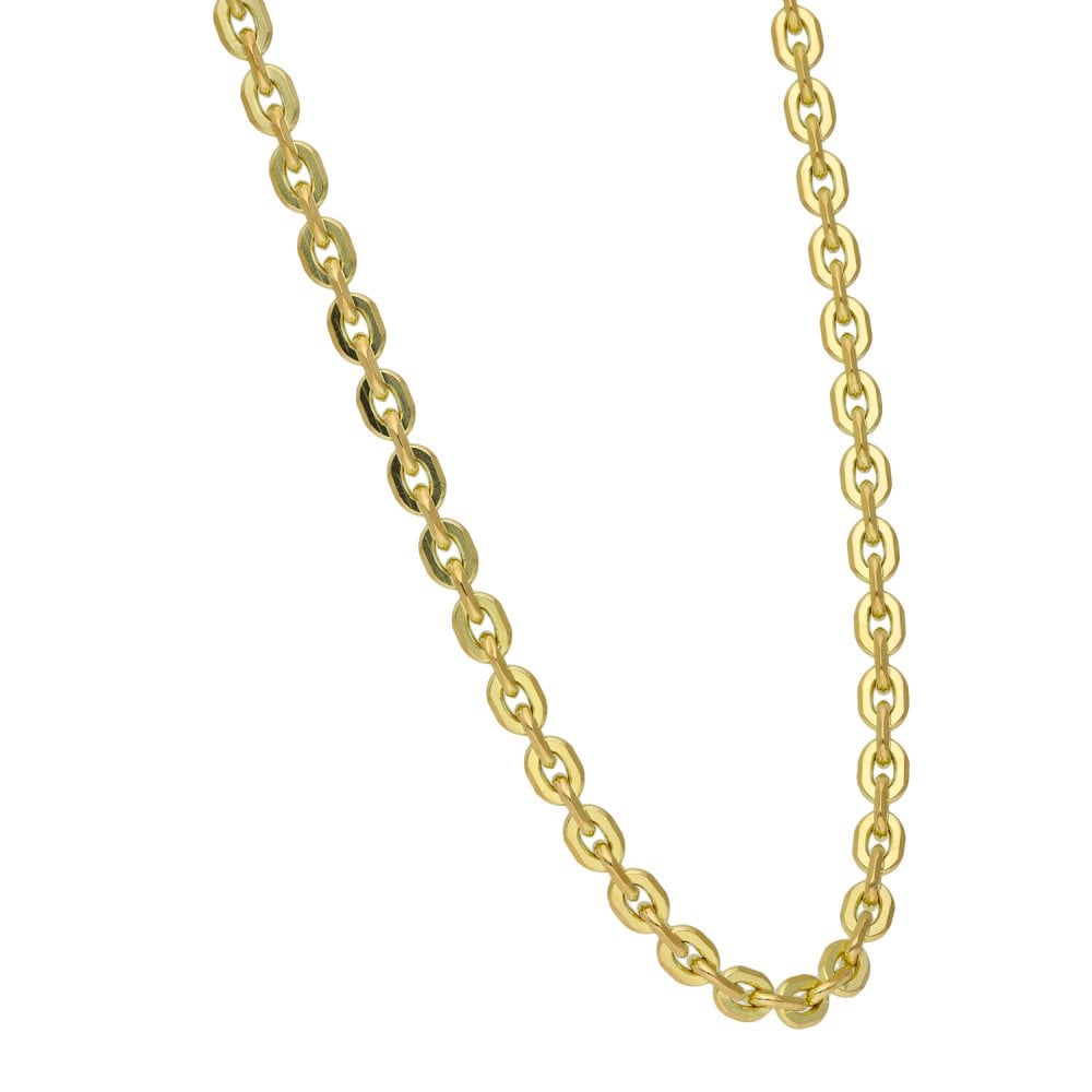 9ct Yellow Gold 20" Trace Chain - 22.6g