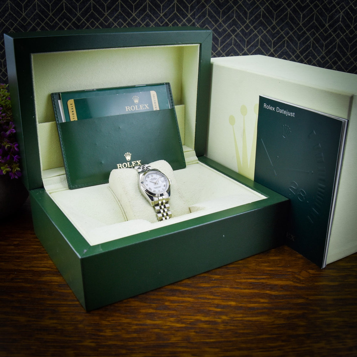 Datejust 179174 - Ladies Watch - White Dial - 2007