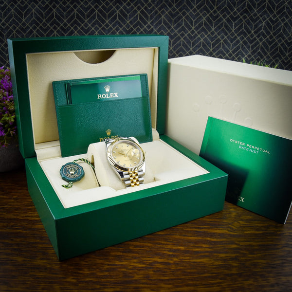 Datejust 126333 - Mens Watch - Diamond Dial - 41mm - 2020