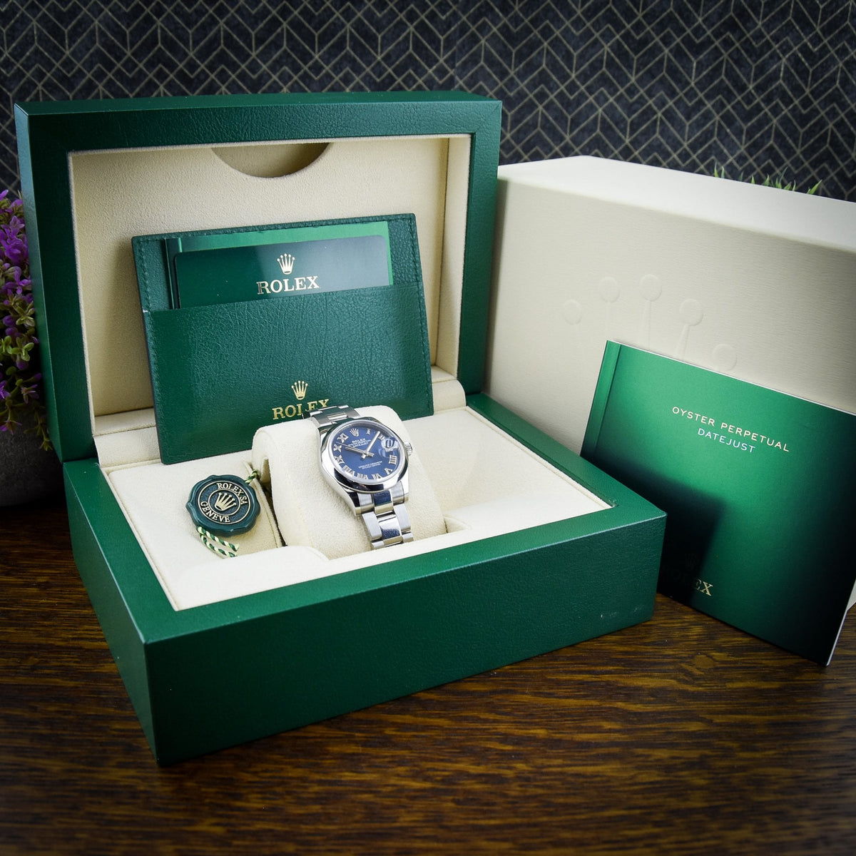 Datejust 278240 - Midsize Watch - Blue Roman Dial - 2022