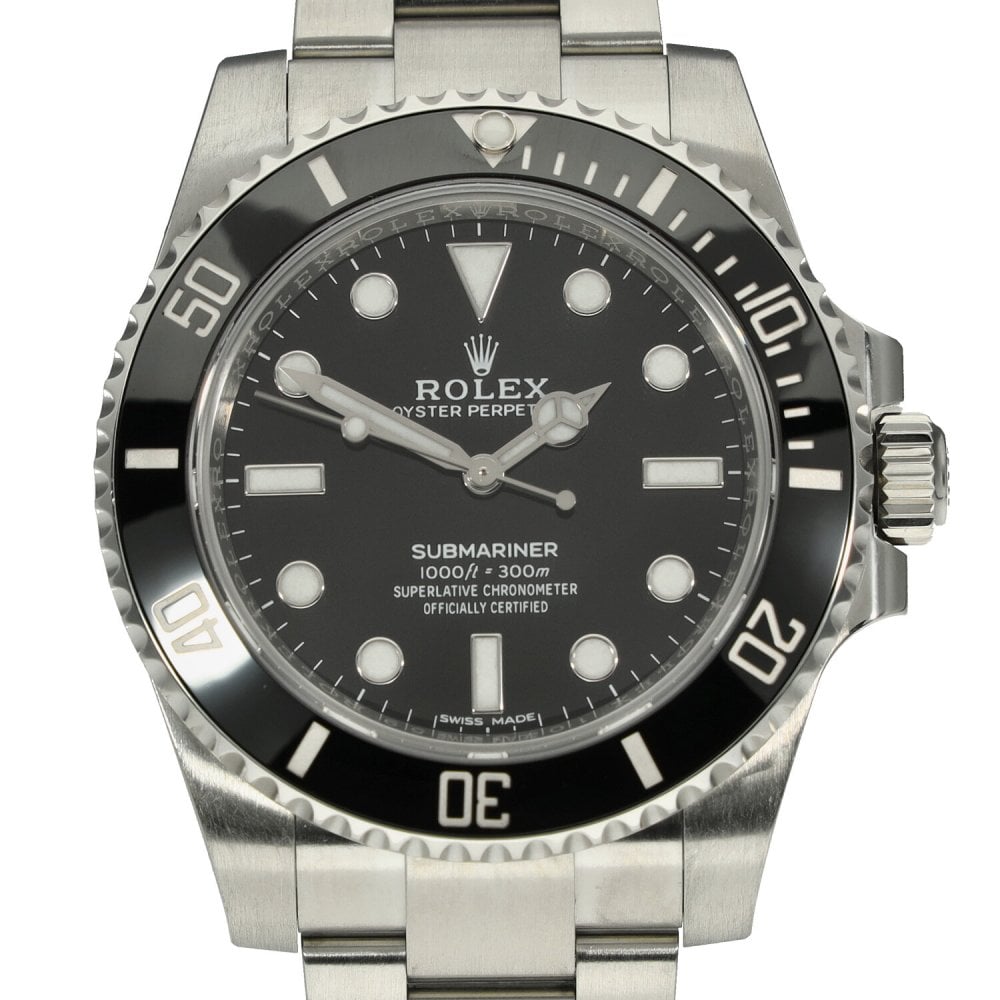Submariner 114060 Non Date - Mens Watch - Black Dial - 2018
