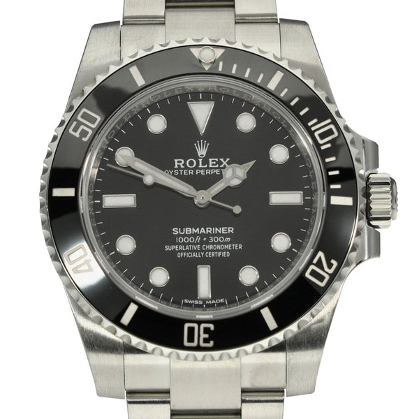 Submariner 114060 Non Date - Mens Watch - Black Dial - 2018