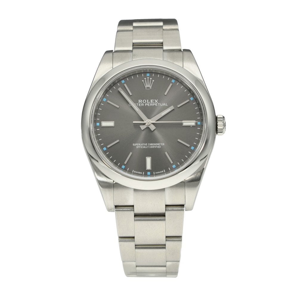 Oyster Perpetual 114300 - Mens Watch - Grey Dial - 2019