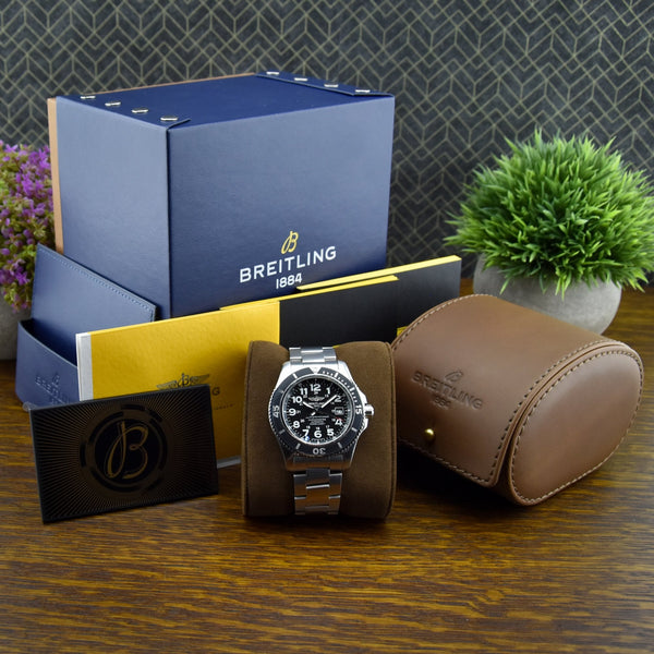 SuperOcean A17392 - Mens Watch - Black Dial - 2019
