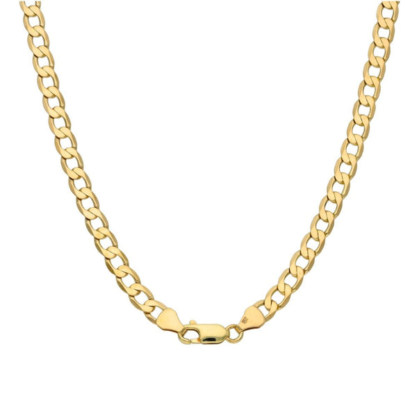 9ct Yellow Gold 20" Open Curb Chain - 15.2g