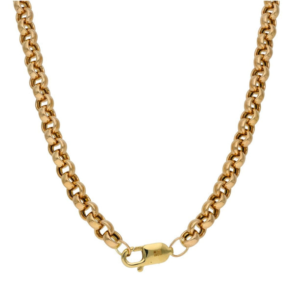 9ct Yellow Gold 19" Belcher Chain - 23.8g