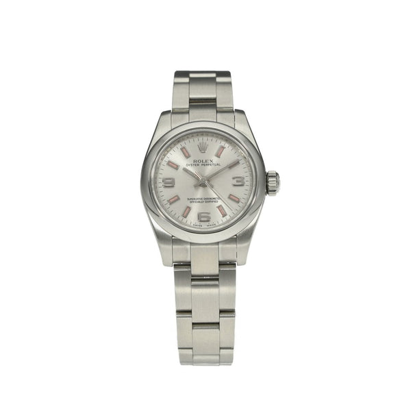 Oyster Perpetual 176200 - Ladies Watch - Silver Dial - 2012