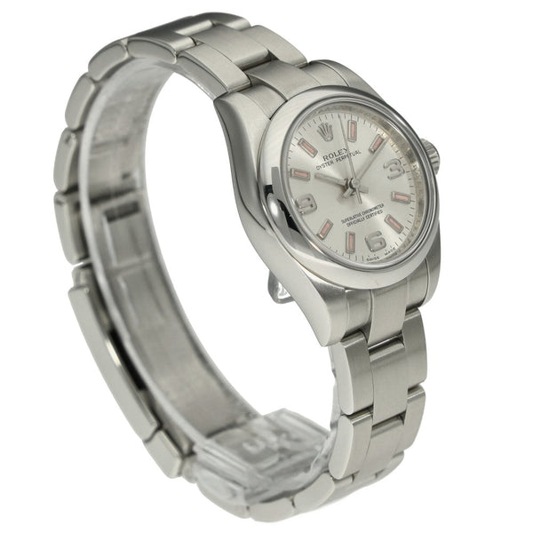 Oyster Perpetual 176200 - Ladies Watch - Silver Dial - 2012