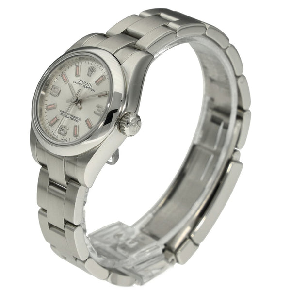 Oyster Perpetual 176200 - Ladies Watch - Silver Dial - 2012