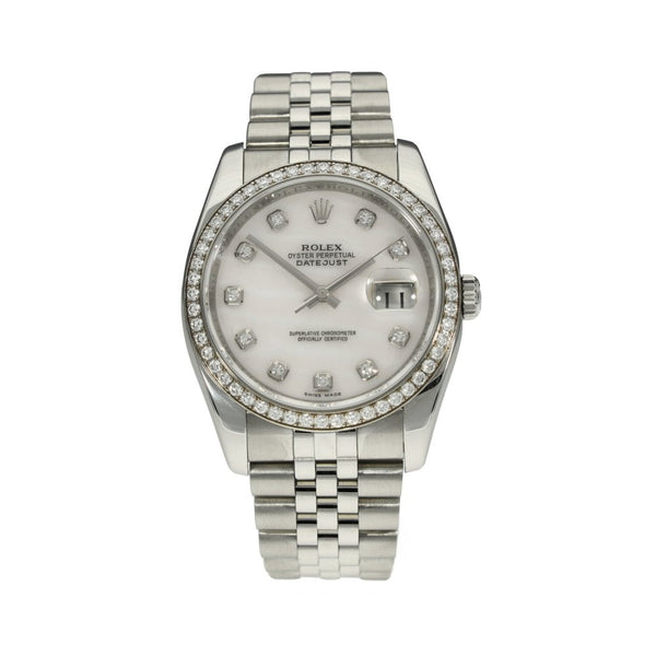 Datejust 116244 - Diamond Bezel - Mother Of Pearl - 2010