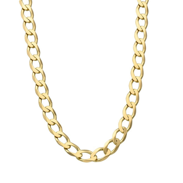 9ct Yellow Gold 18" Curb Chain - 23.2g