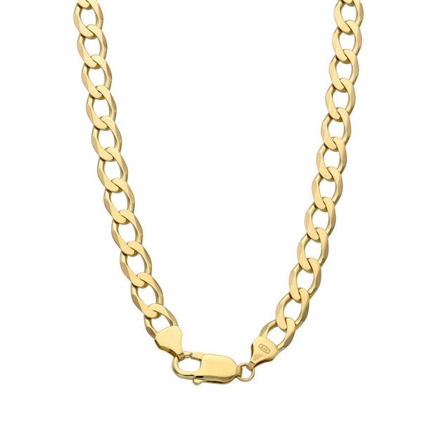 9ct Yellow Gold 18" Curb Chain - 23.2g
