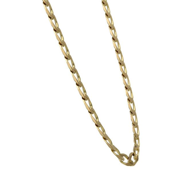 9ct Yellow Gold 18" Curb Chain - 23.2g