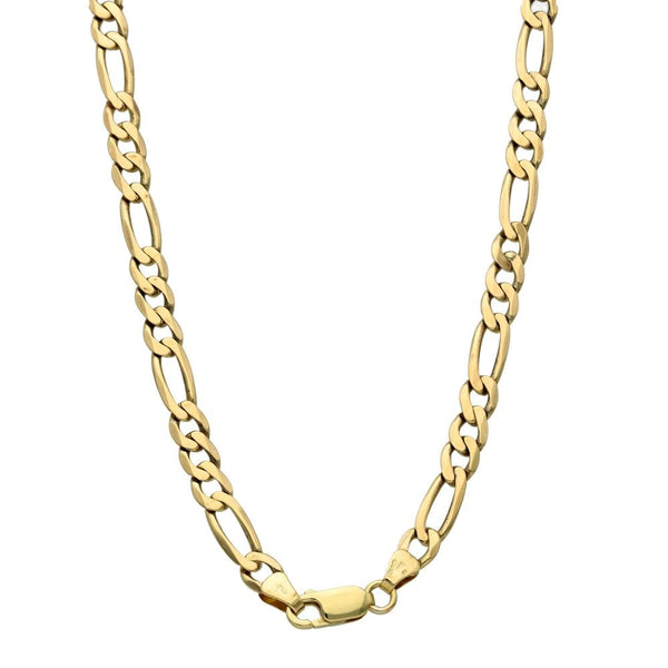 9ct Yellow Gold 18" Figaro Chain - 15.0g