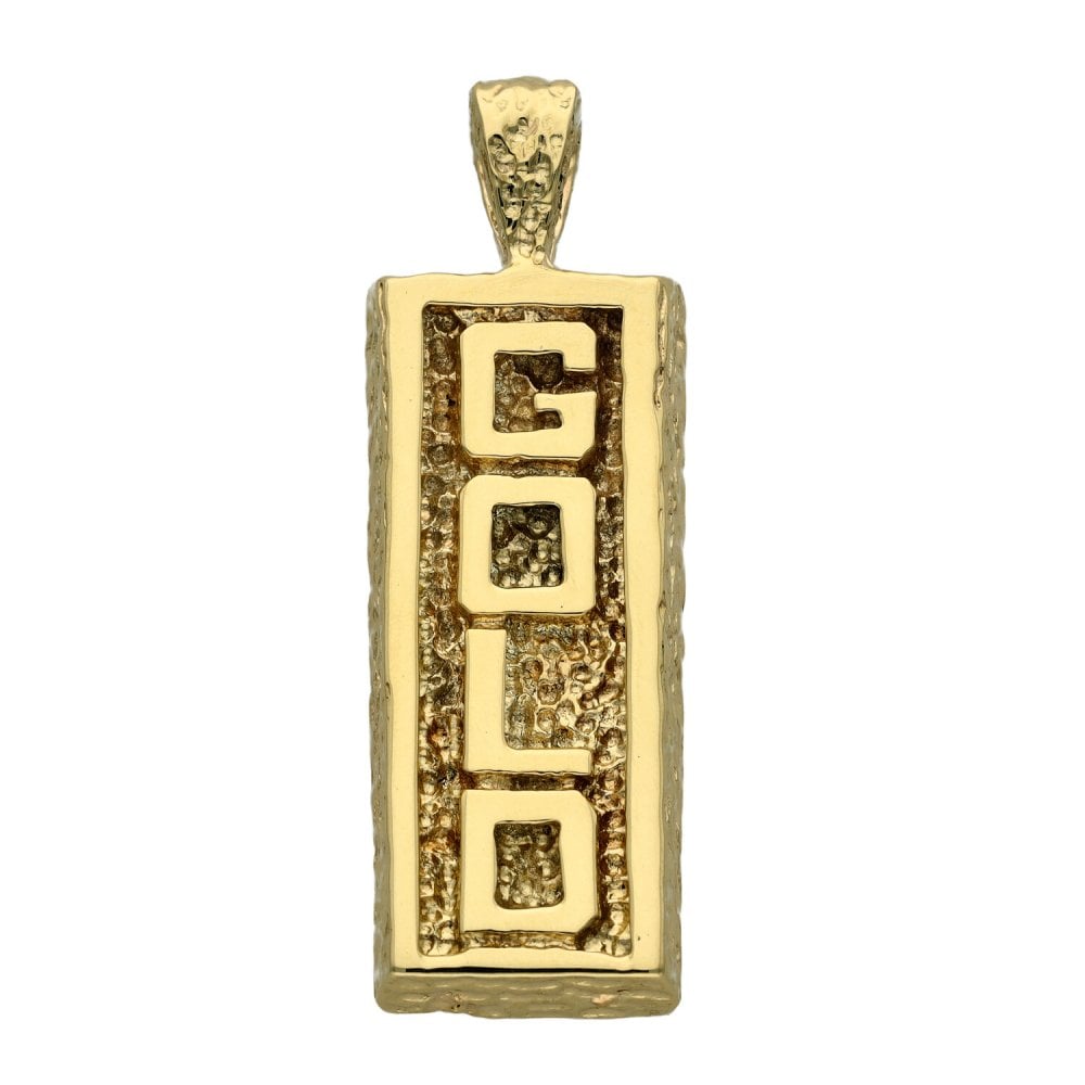 9ct Yellow Gold GOLD Pendant - 13.0g