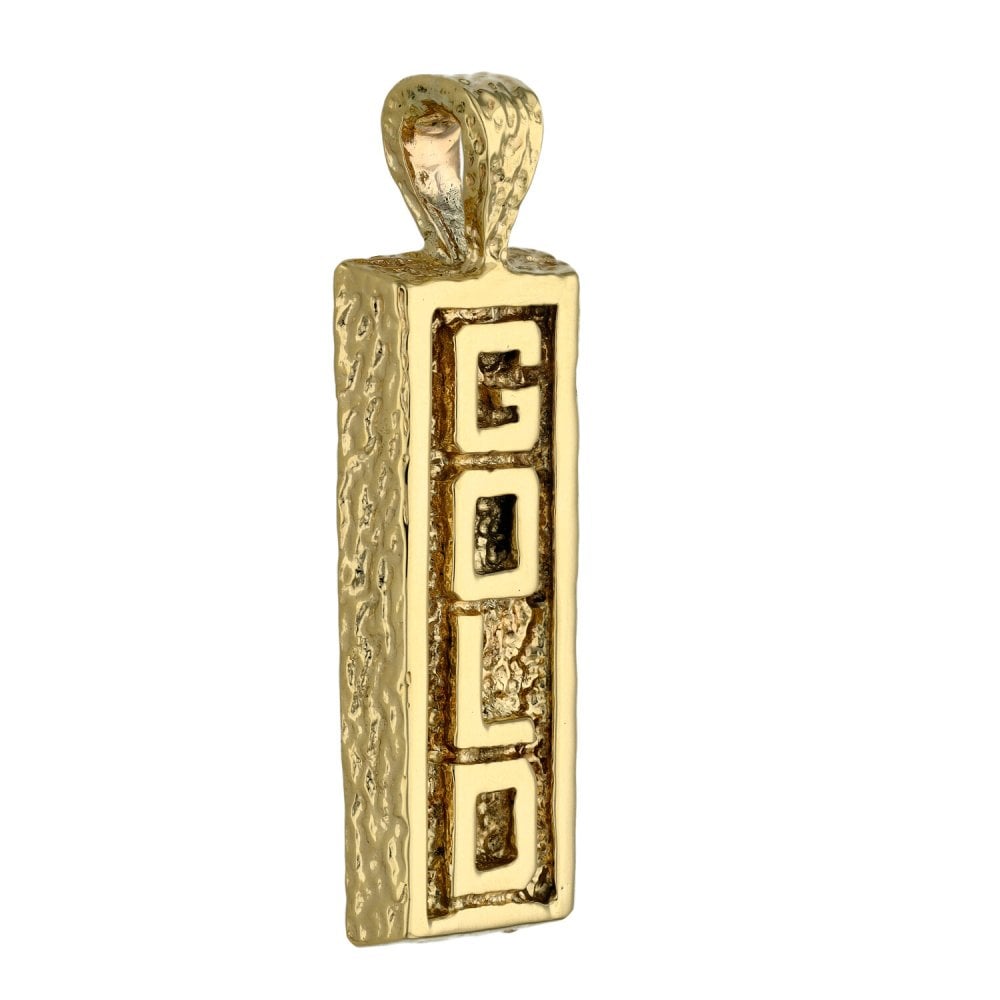 9ct Yellow Gold GOLD Pendant - 13.0g