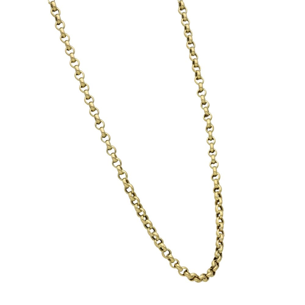 9ct Yellow Gold 24" Belcher Chain - 6.8g