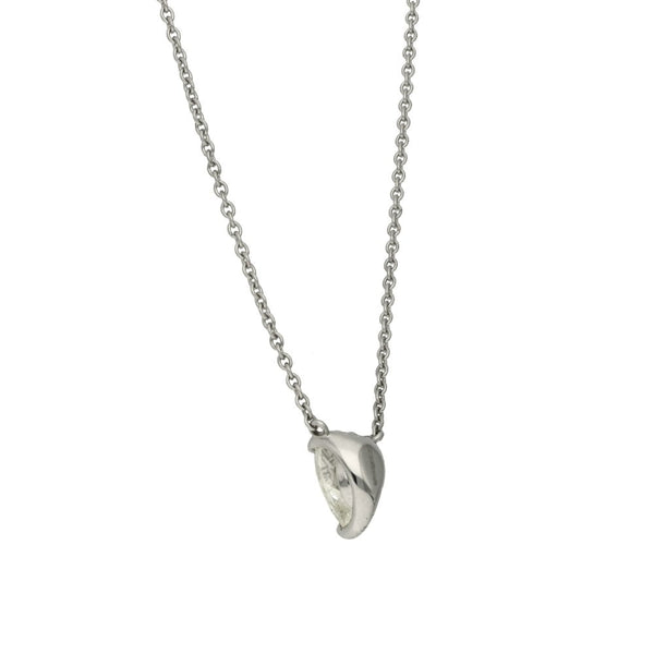 950 Platinum Certified Diamond Pear Cut Pendant & Chain - 2.00ct