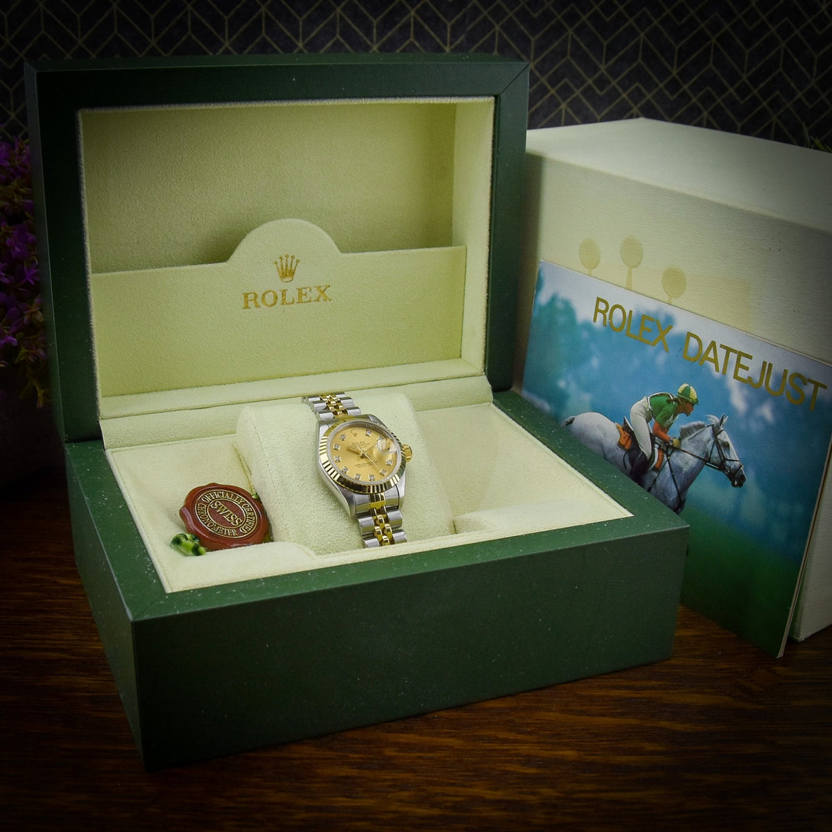 Datejust 69173 - Ladies Watch - Diamond Dial -1995