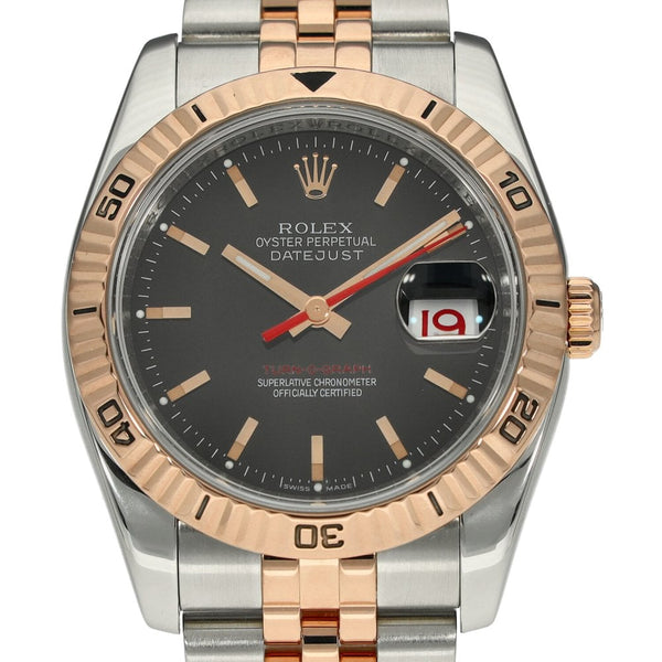 Datejust Turn-O-Graph 116261 - Black Dial - 2008