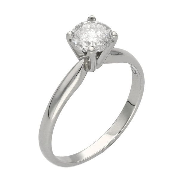 18ct White Gold Diamond Solitaire Engagement Ring - 1.00ct