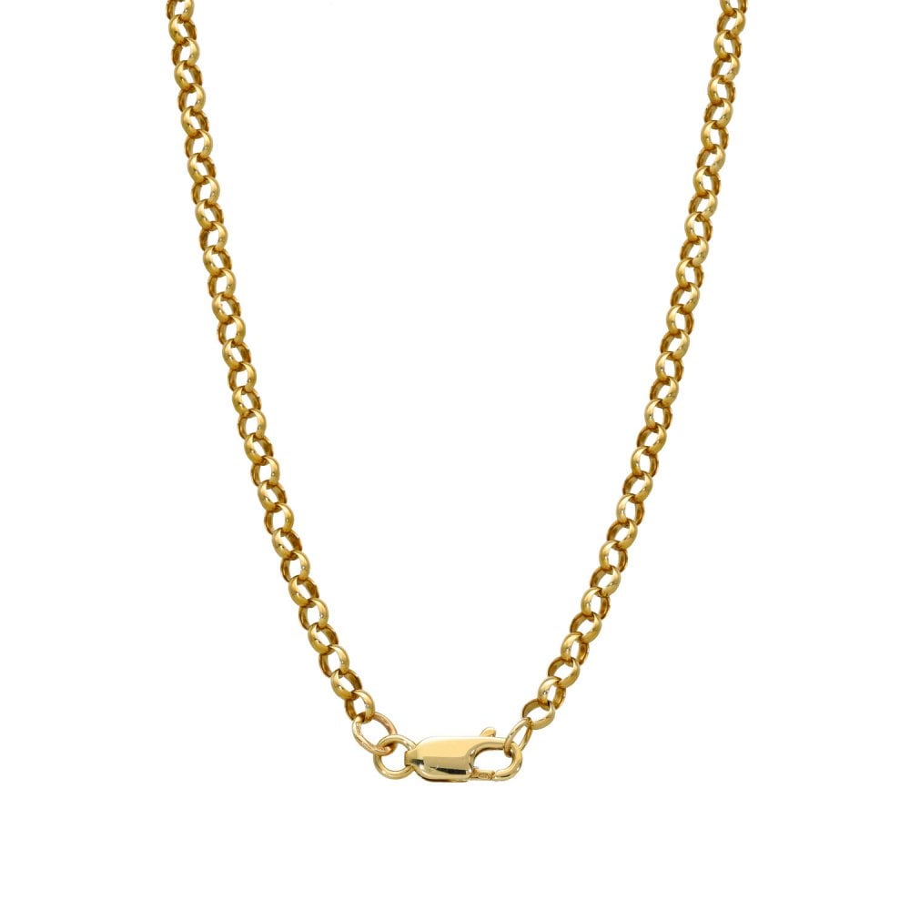 9ct Yellow Gold 34" Belcher Chain - 14.8g
