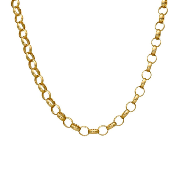 9ct Yellow Gold 34" Belcher Chain - 14.8g