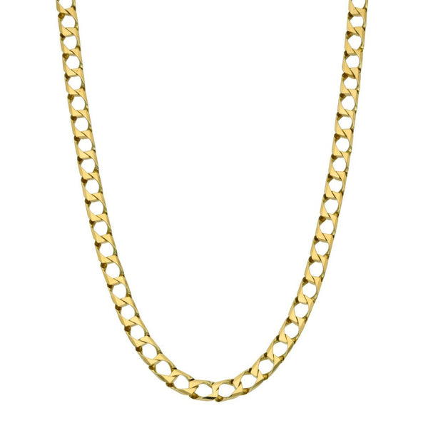 9ct Yellow Chain 20" Curb Chain - 13.2g