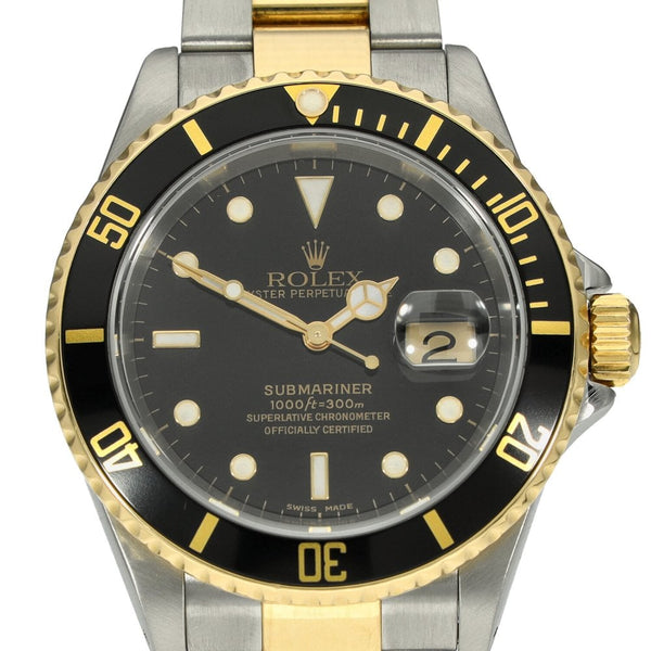 Submariner 16613 - Mens Watch - Black Dial - 2003