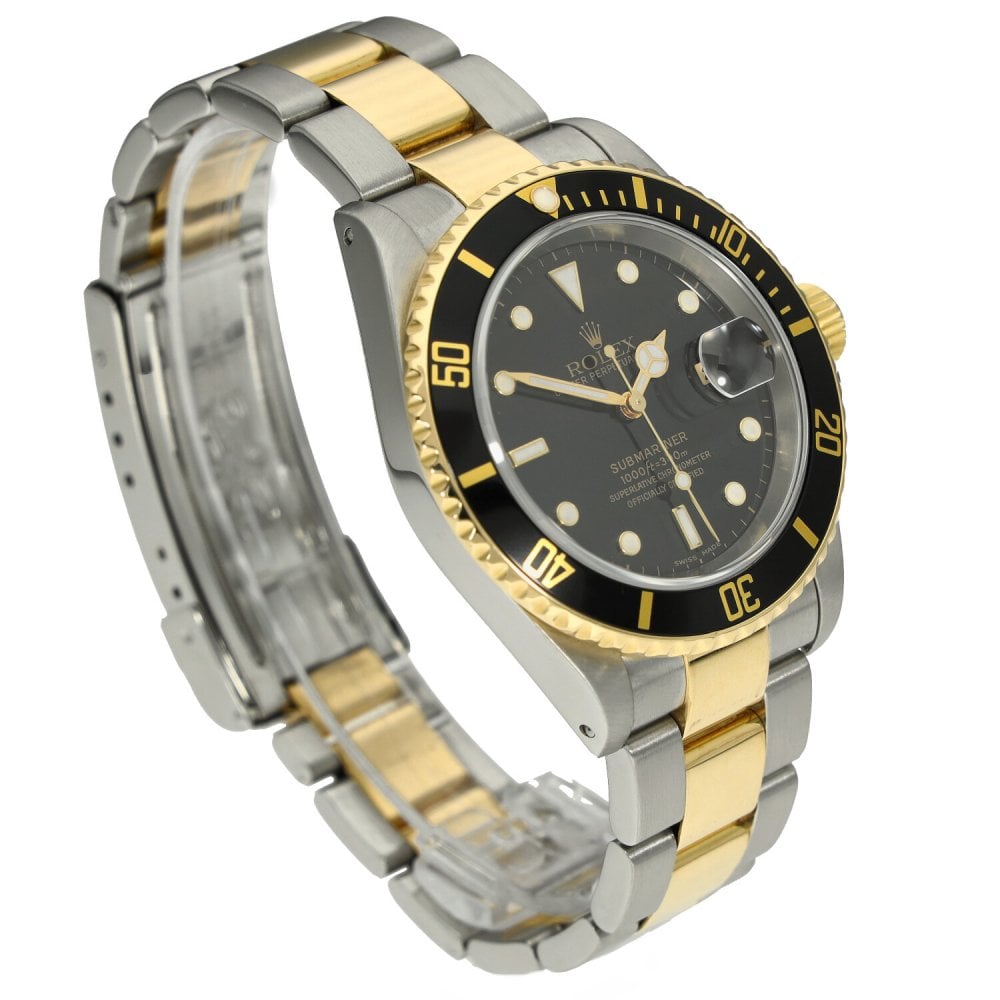 Submariner 16613 - Mens Watch - Black Dial - 2003