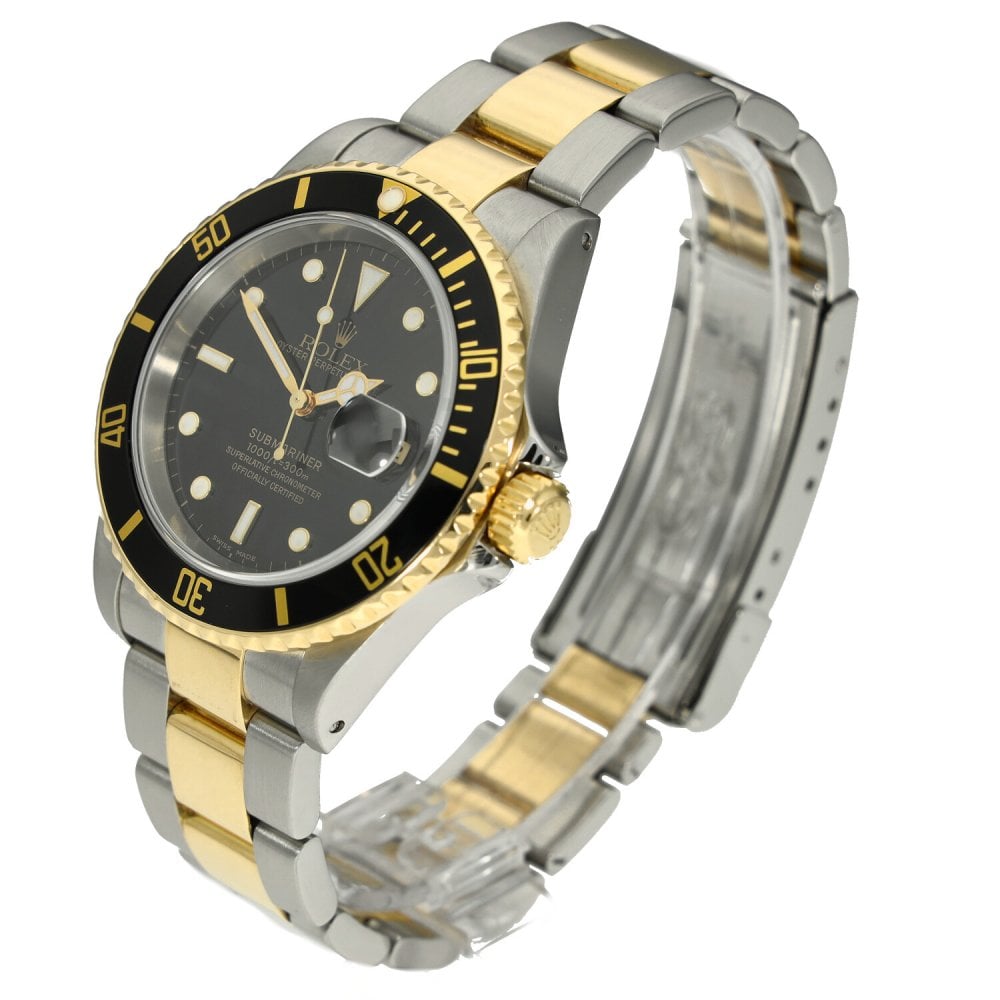 Submariner 16613 - Mens Watch - Black Dial - 2003