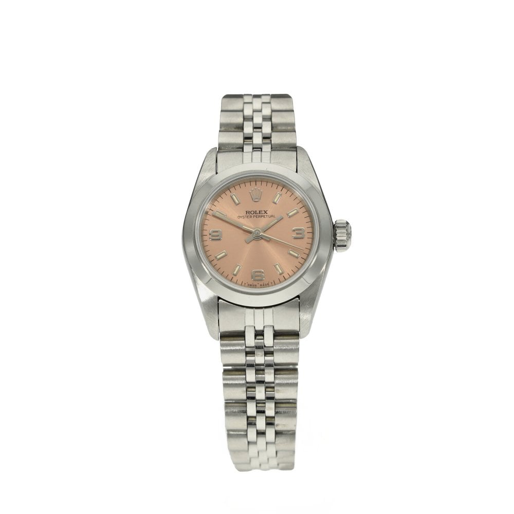 Oyster Perpetual 67180 - Ladies Watch - Copper Dial - 1993