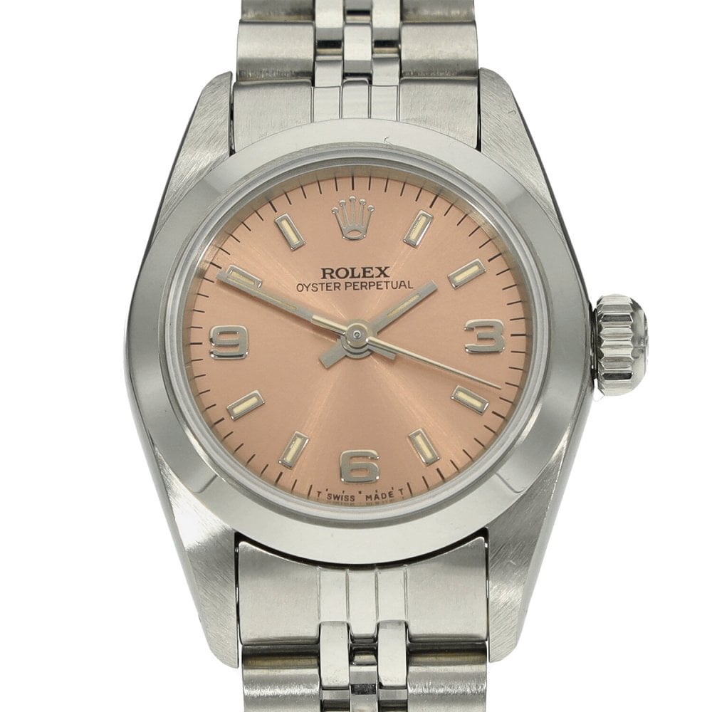 Oyster Perpetual 67180 - Ladies Watch - Copper Dial - 1993