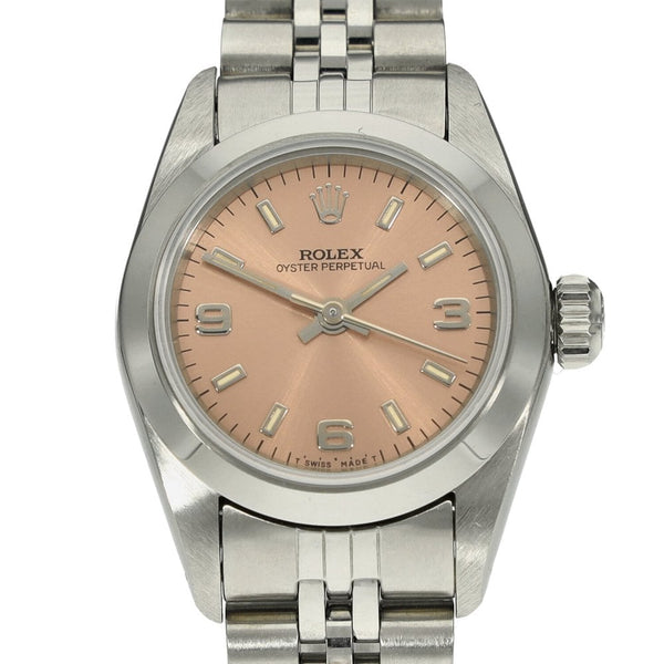 Oyster Perpetual 67180 - Ladies Watch - Copper Dial - 1993