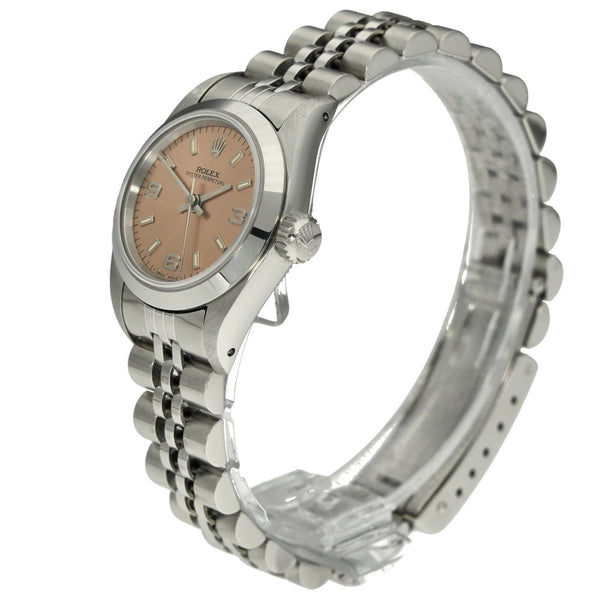 Oyster Perpetual 67180 - Ladies Watch - Copper Dial - 1993