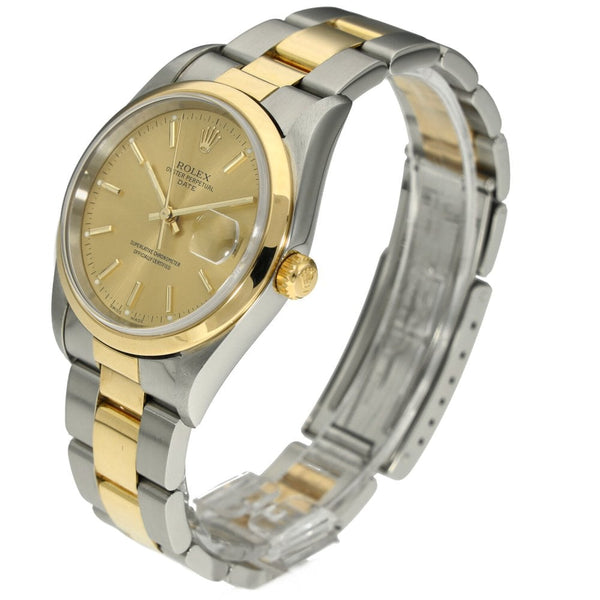 Date 15203 - Mens Watch - Gold Dial - 34mm - 2003